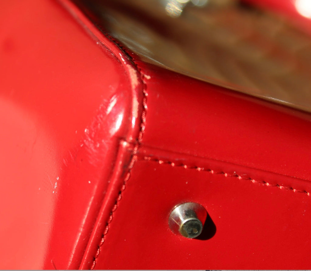 Christian Dior - Lady Dior lakleer rood