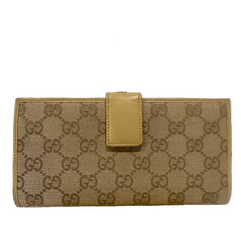 Gucci Portemonnee beige - GG monogram