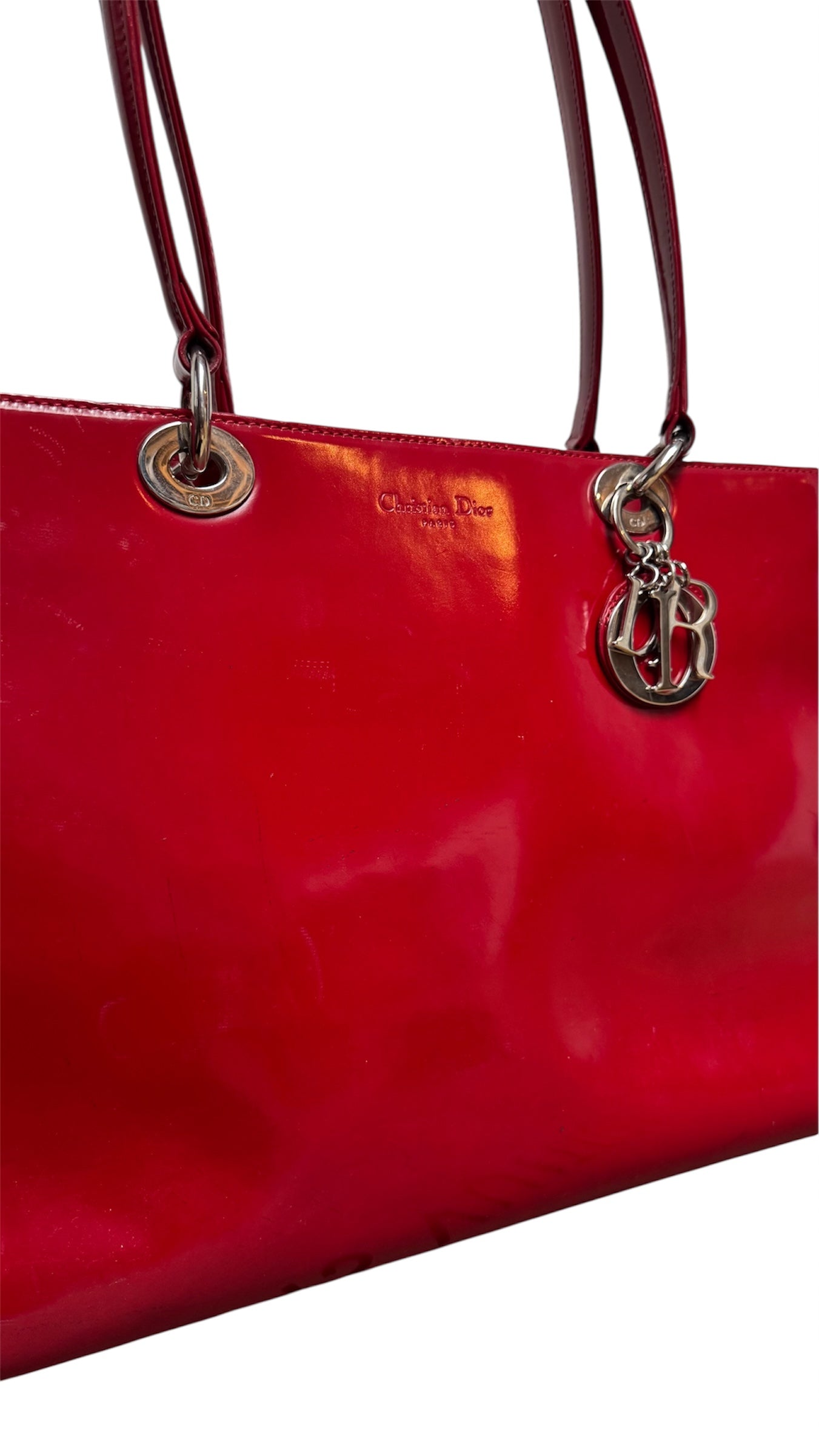 Christian Dior - Lady Dior lakleer rood