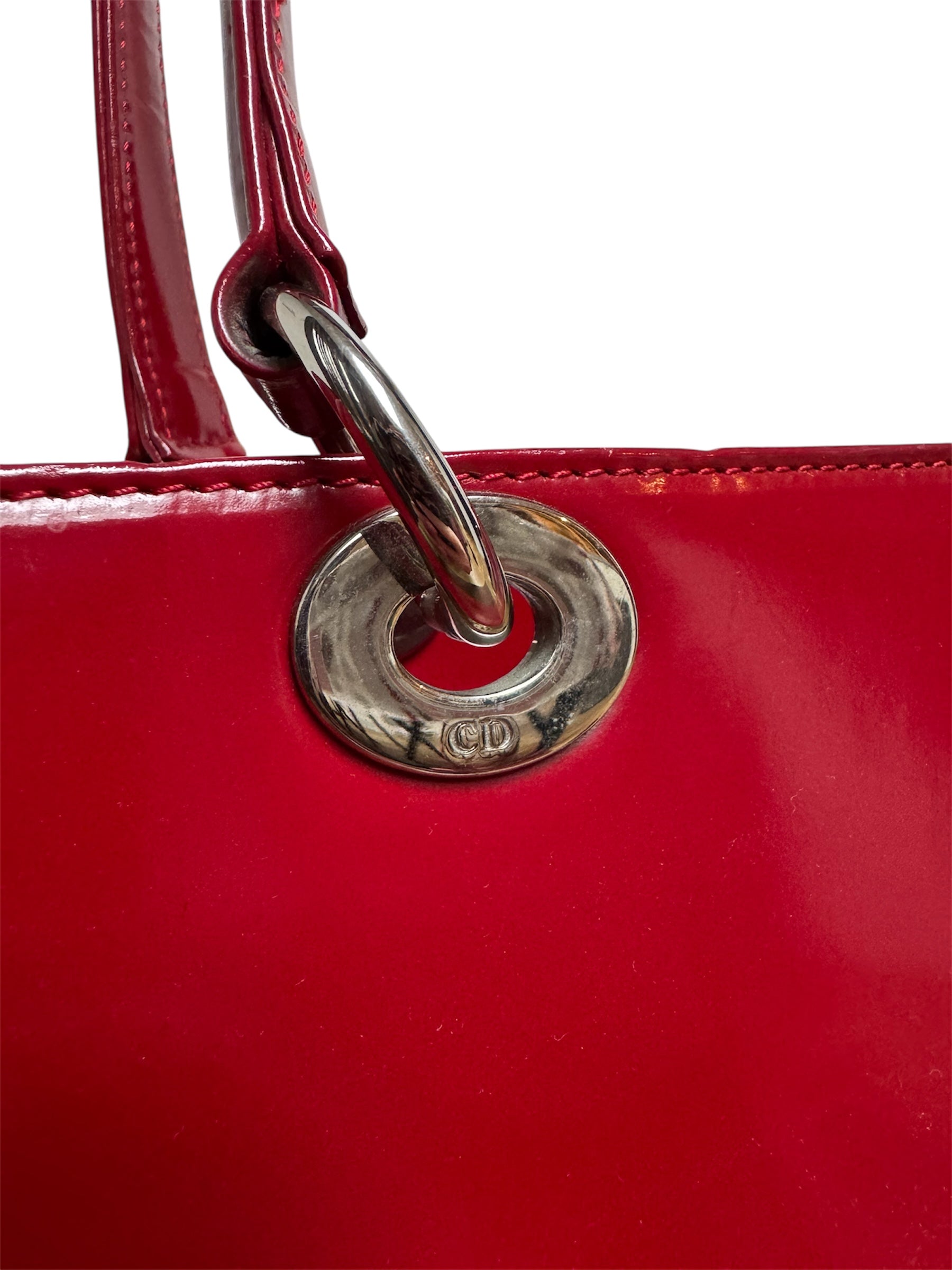 Christian Dior - Lady Dior lakleer rood