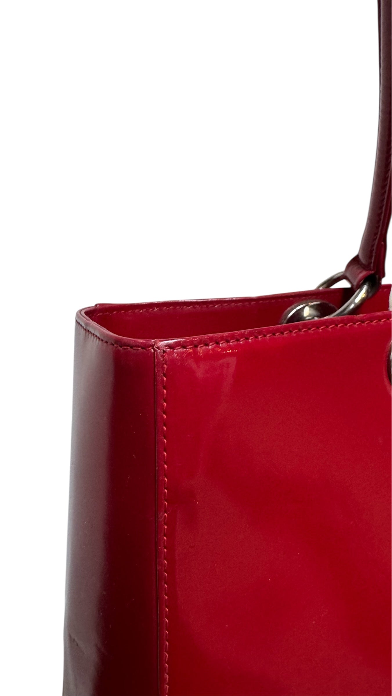 Christian Dior - Lady Dior lakleer rood