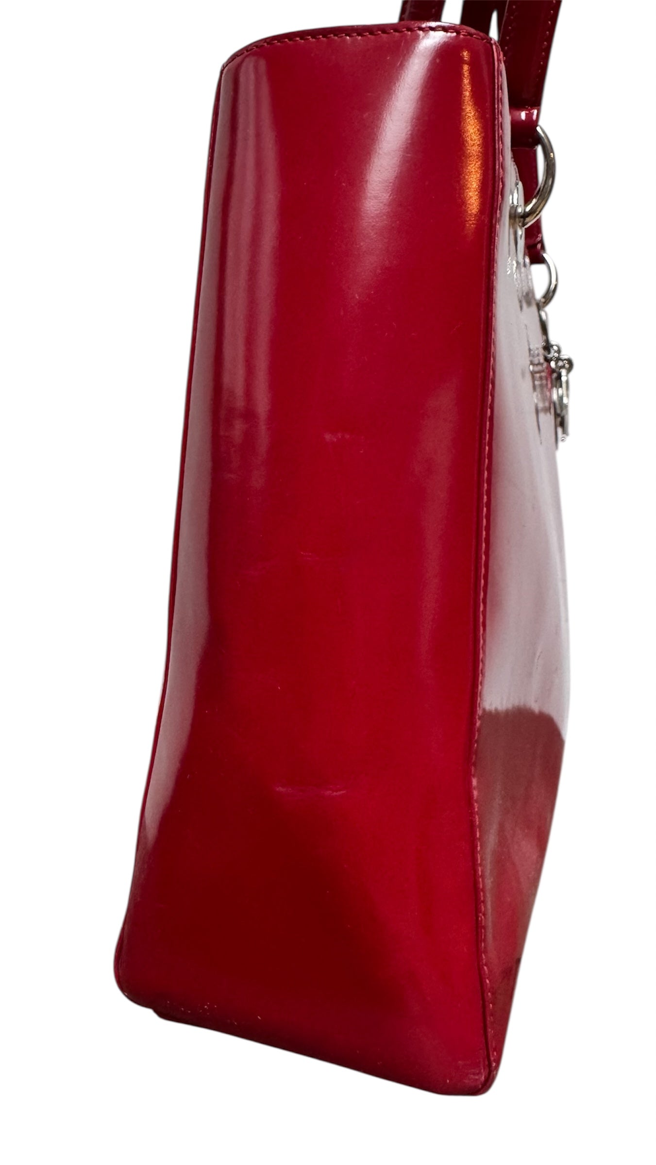 Christian Dior - Lady Dior lakleer rood