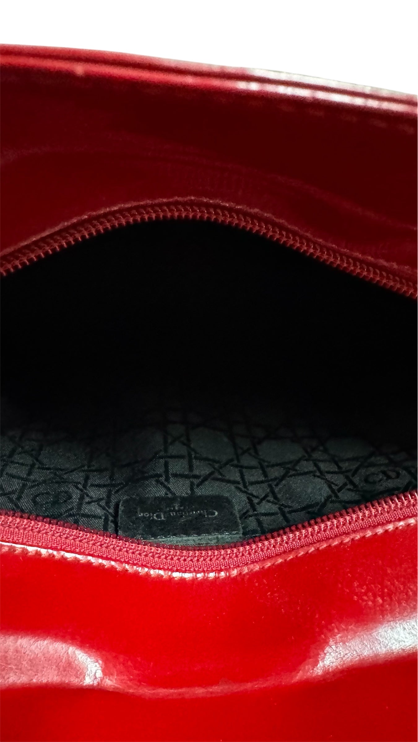 Christian Dior - Lady Dior lakleer rood