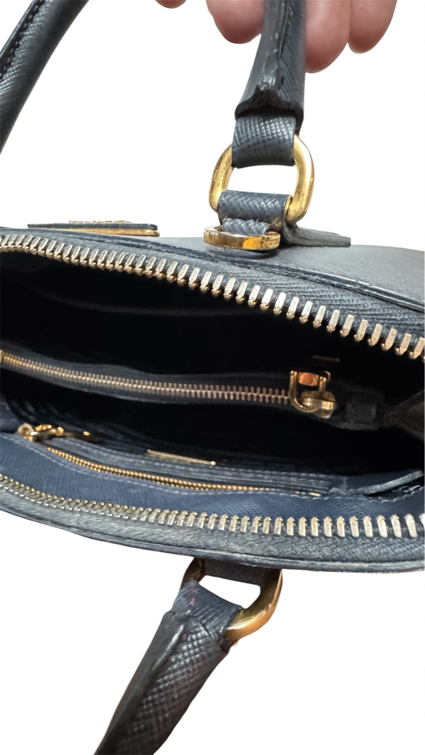 Prada Lux Promenade handtas - blauw