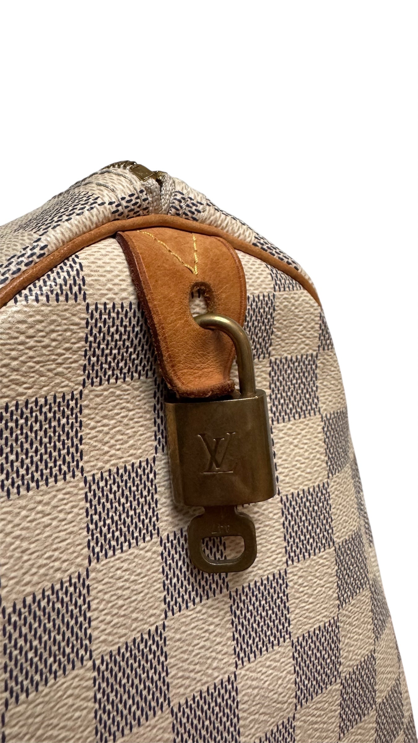 Louis Vuitton - Speedy 35 - Damier Azur