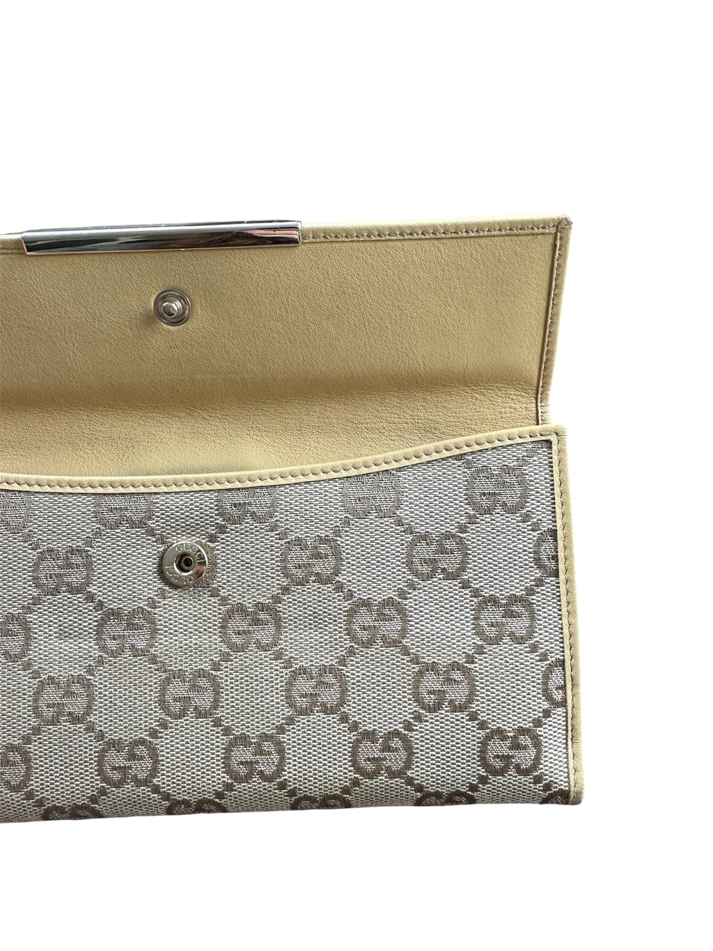 Gucci Portemonnee beige - GG monogram