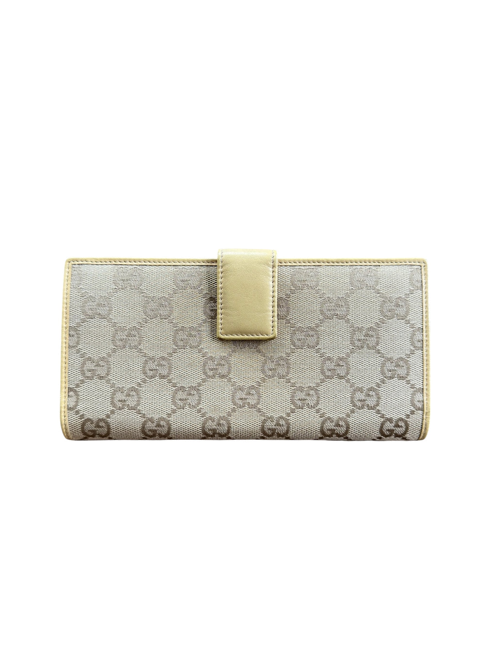 Gucci Portemonnee beige - GG monogram