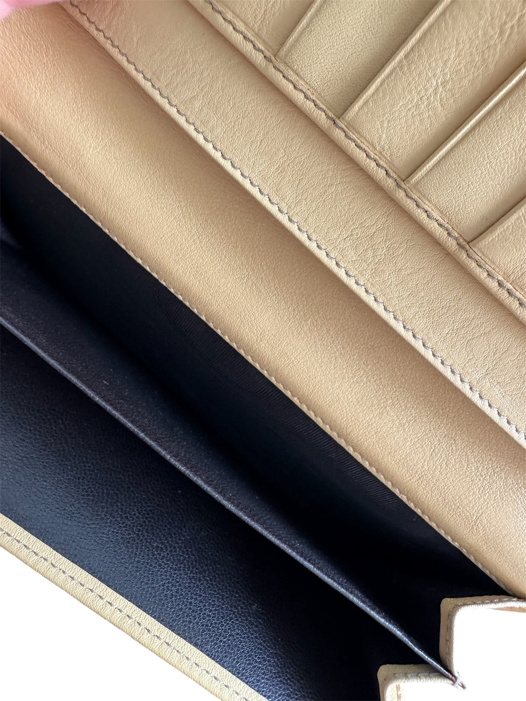Gucci Portemonnee beige - GG monogram
