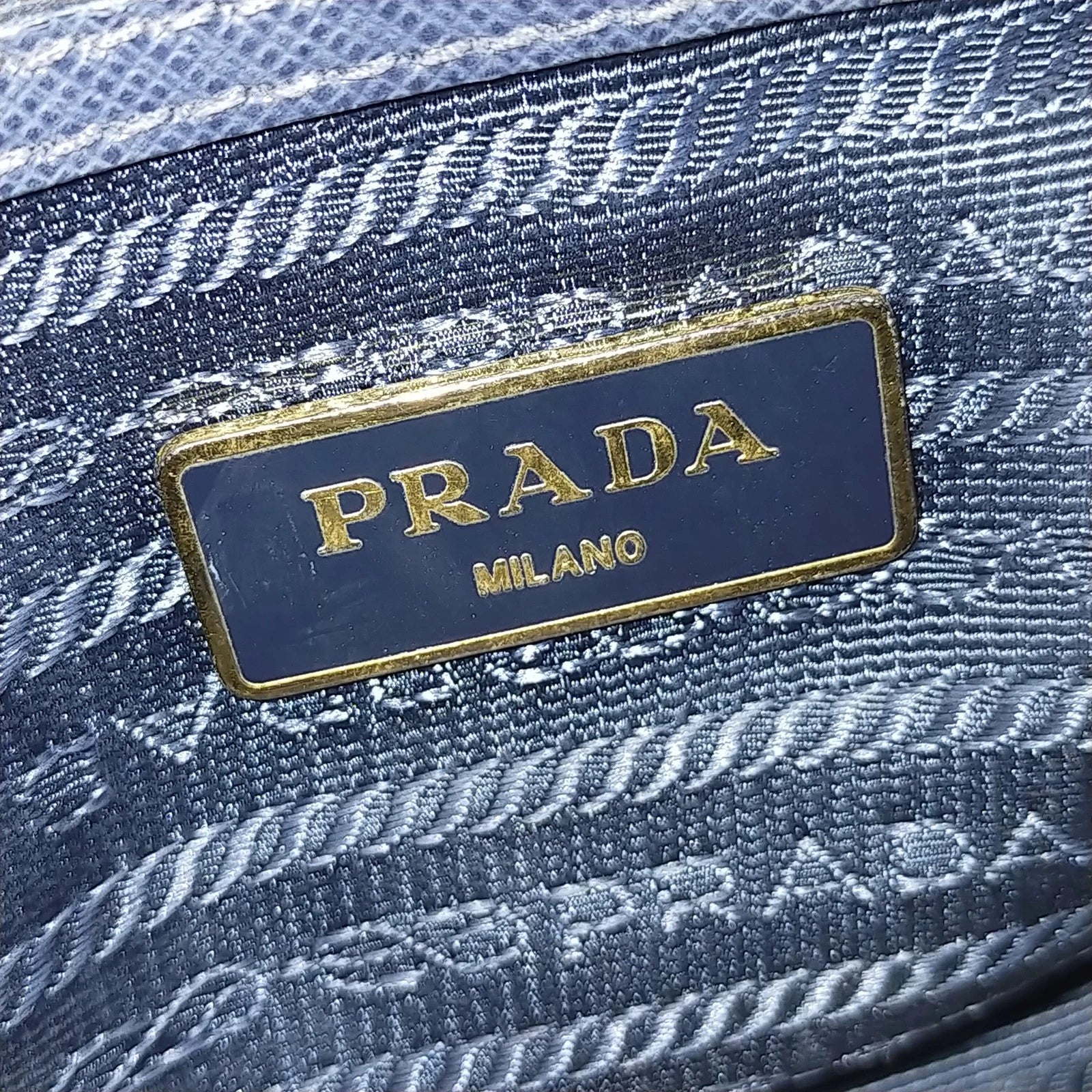 Prada Lux Promenade handtas - blauw