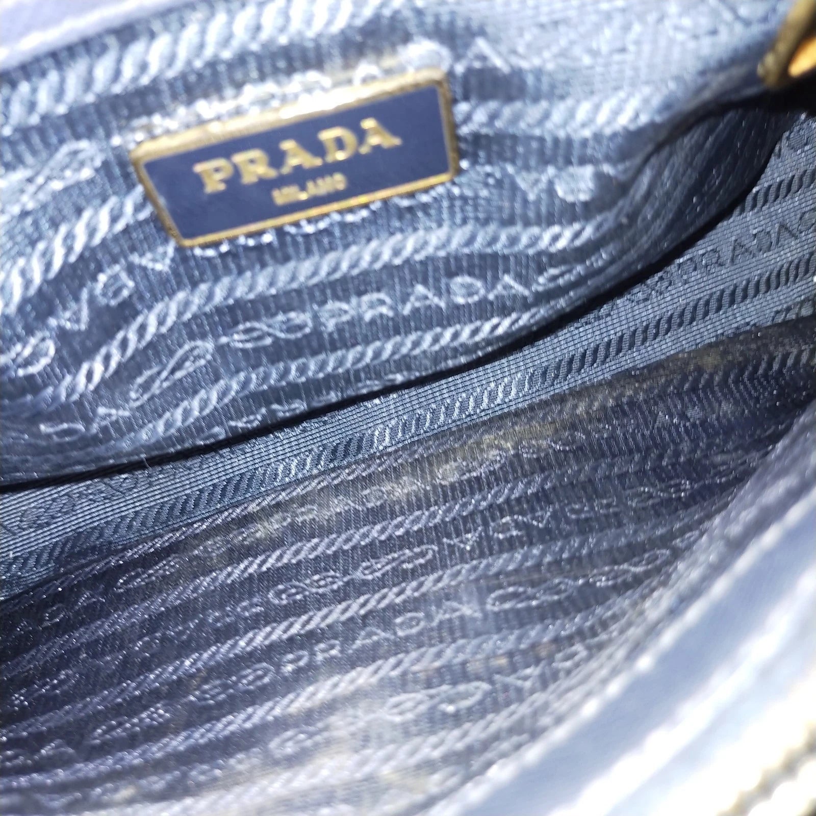 Prada Lux Promenade handtas - blauw