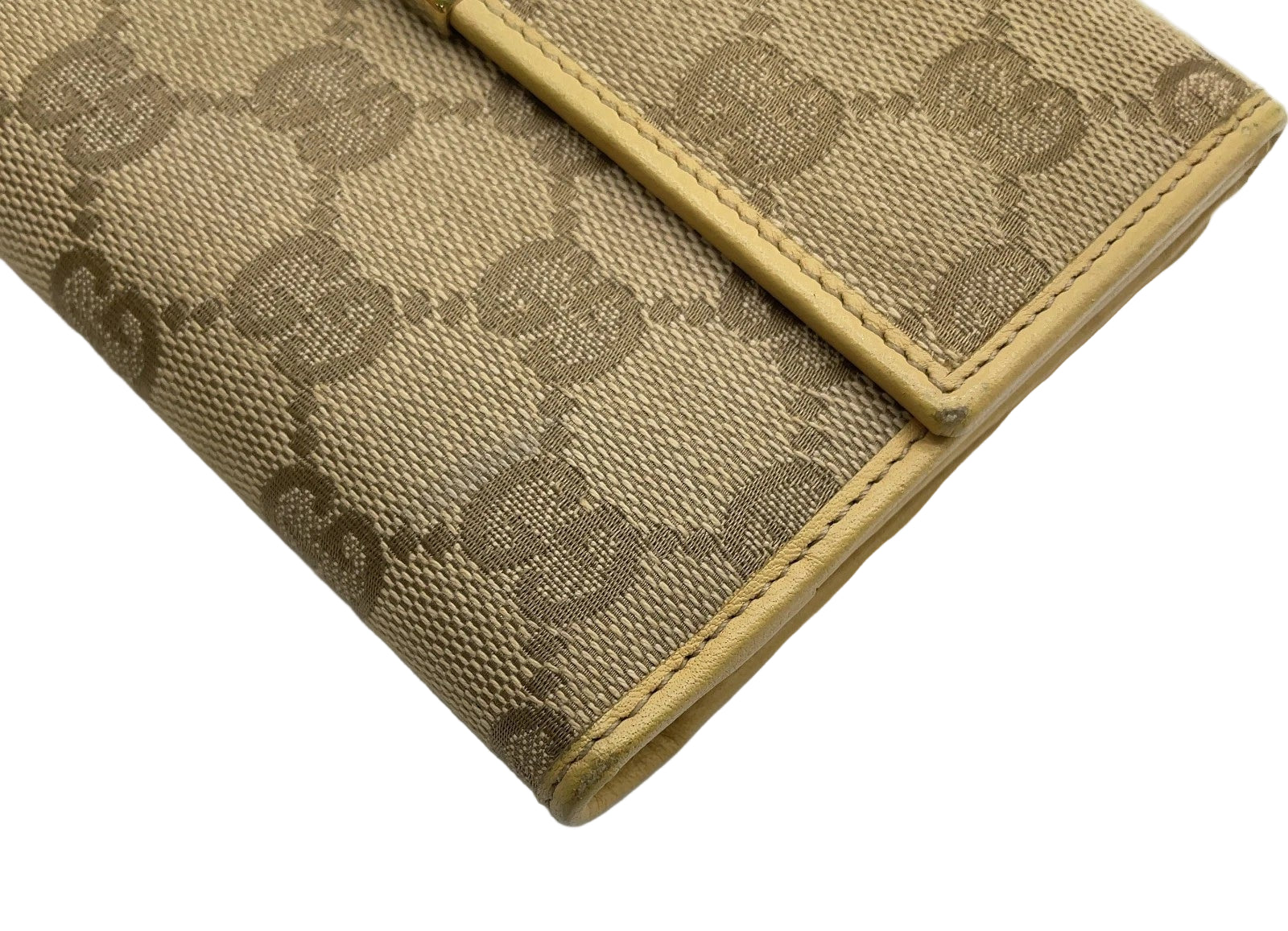 Gucci Portemonnee beige - GG monogram
