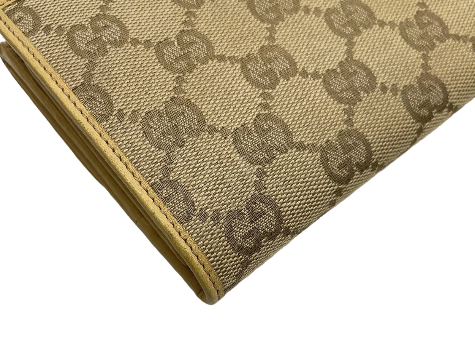 Gucci Portemonnee beige - GG monogram