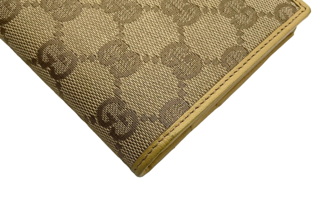 Gucci Portemonnee beige - GG monogram